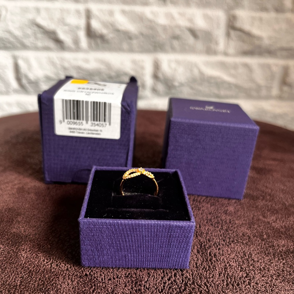 Swarovski Infinity – Rose Gold-Tone Ring - Picture 6 of 7